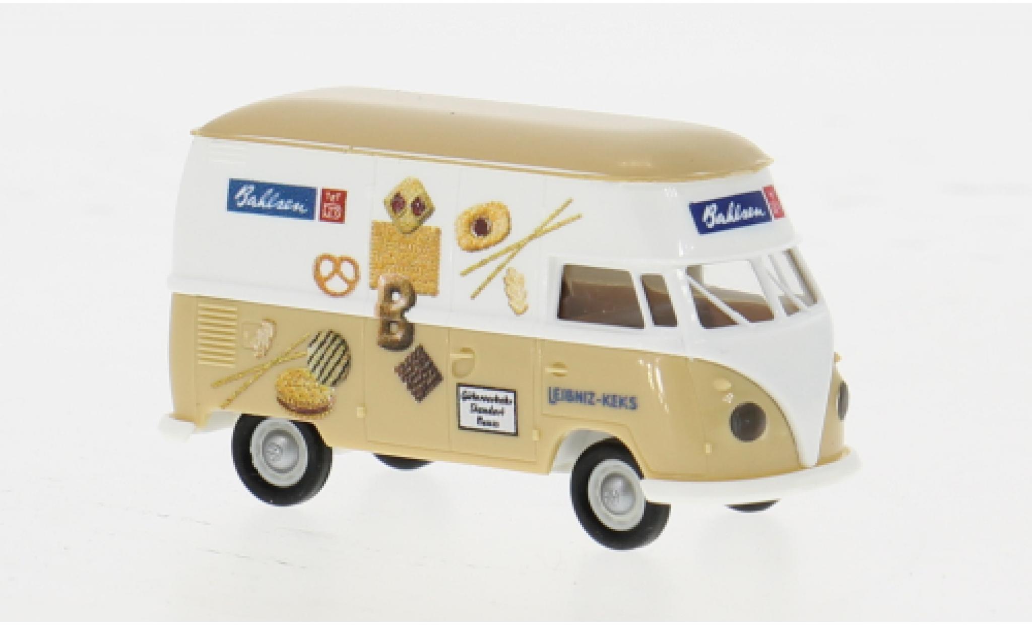 Volkswagen T1 1/87 Brekina b Gro&szlig;raum-Kasten Bahlsen 1960 1:87 modelauto