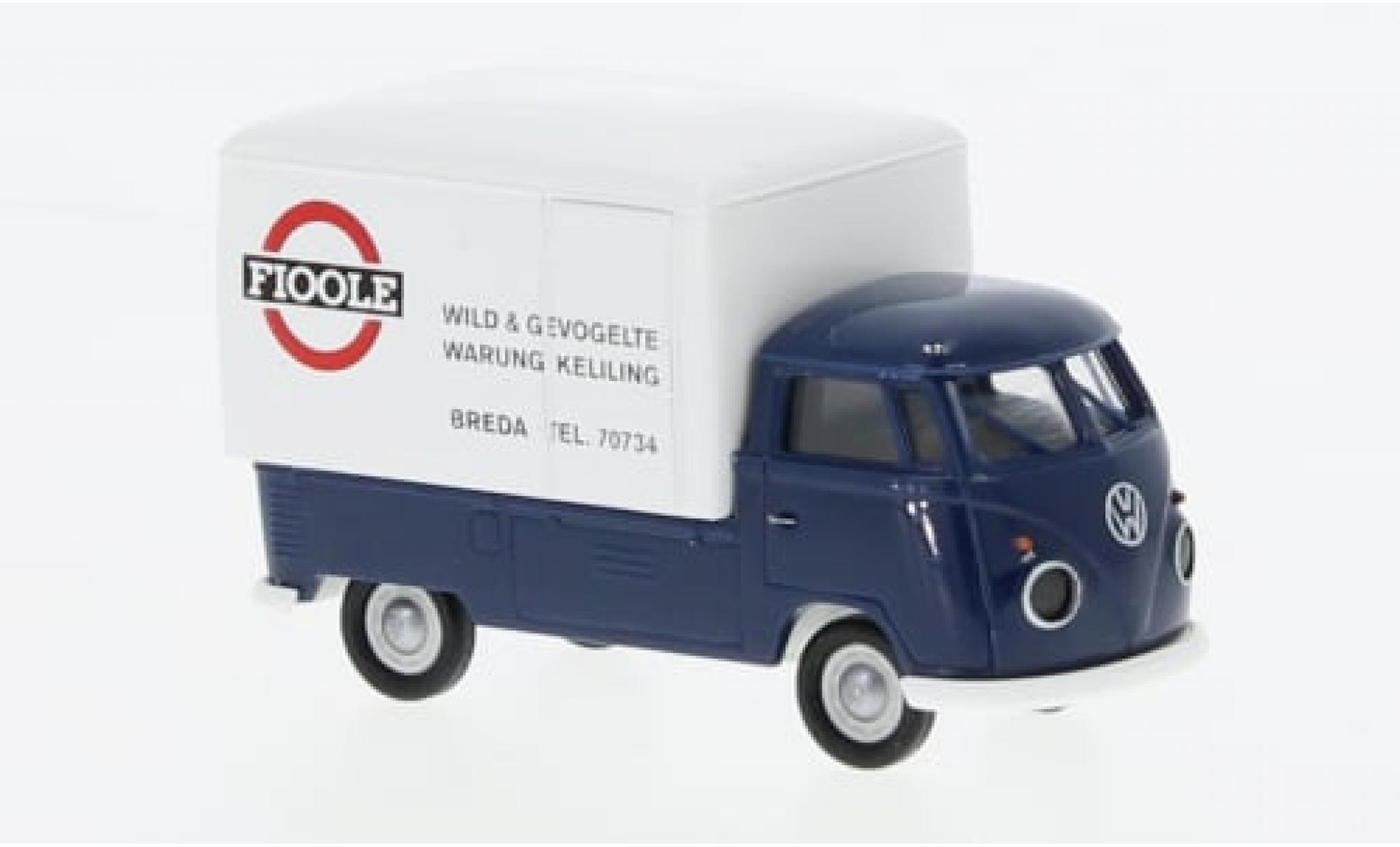 Volkswagen T1 1/87 Brekina b Gro&szlig;raum-Koffer Fioole 1960 1:87 modelauto