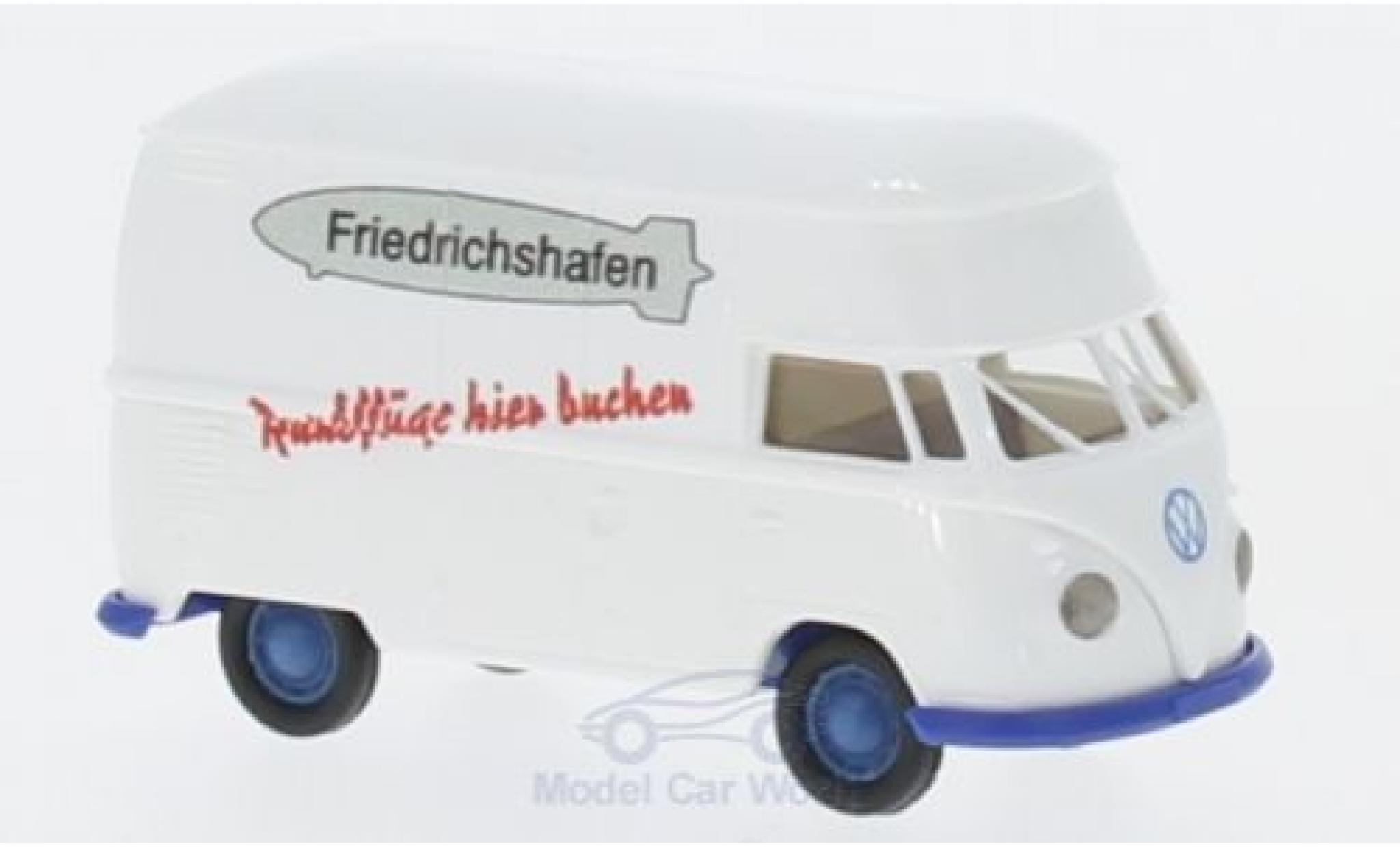 Volkswagen T1 B 1/87 Brekina b Hochdach-Kasten Friedrichshafen modelauto