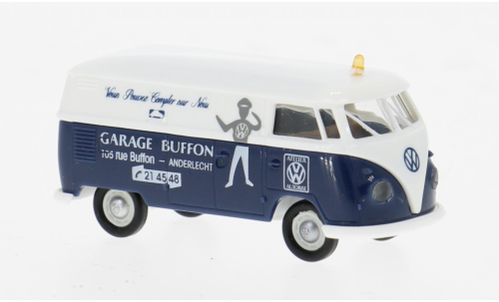 Volkswagen T1 1/87 Brekina b Kasten 1960 Garage Buffon 1:87 modelauto