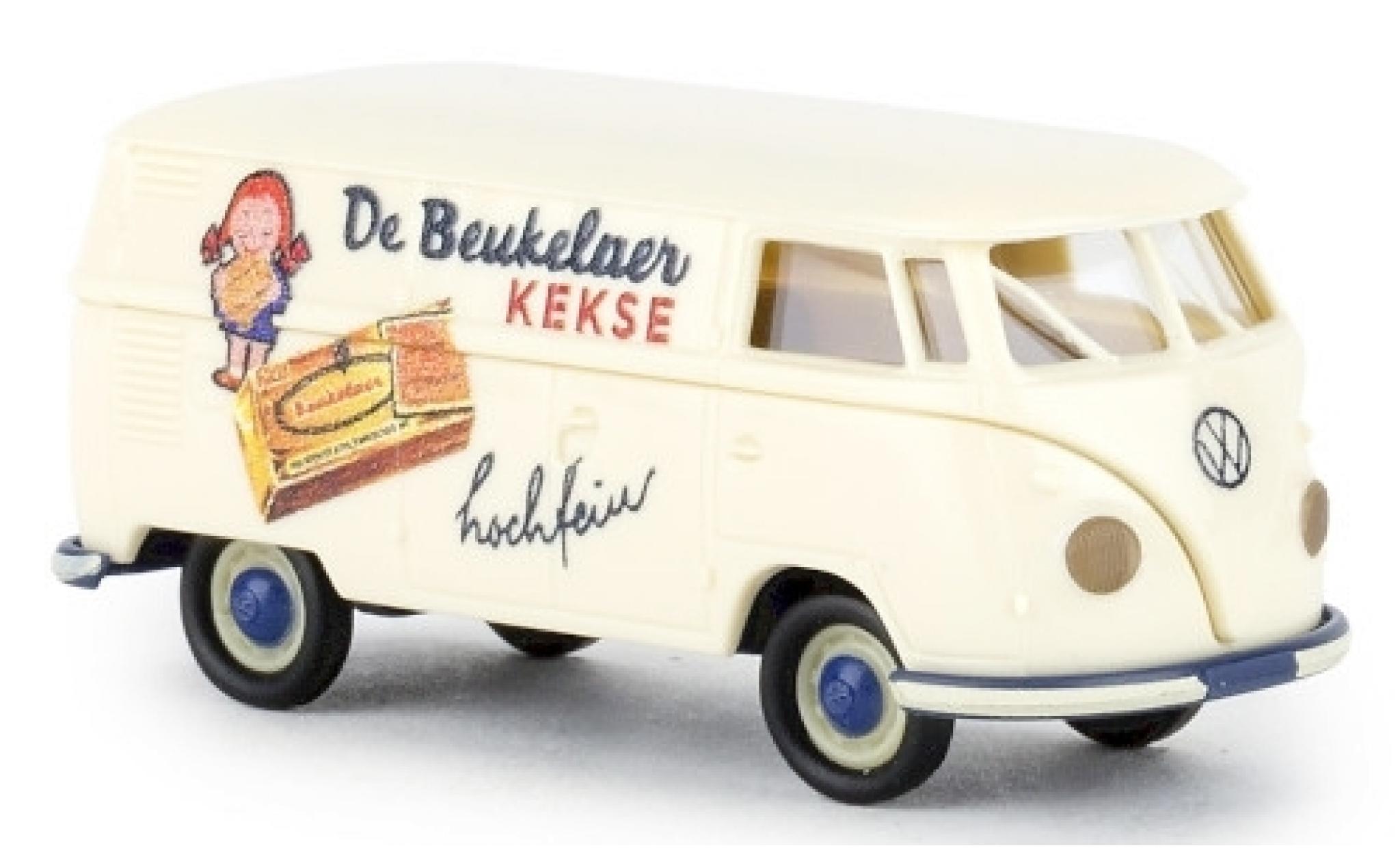 Volkswagen T1 1/87 Brekina b Kasten de Beukelaer 1960 modelauto