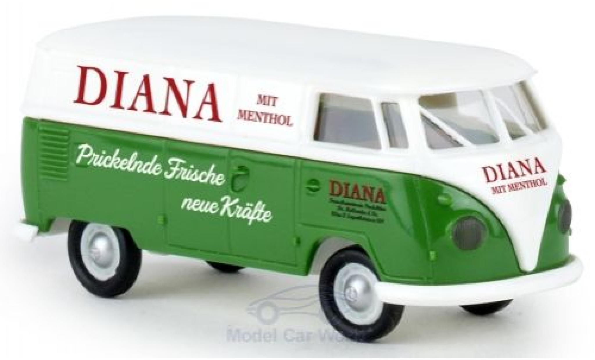 Volkswagen T1 B 1/87 Brekina b Kasten Diana Franzbranntwein modelauto