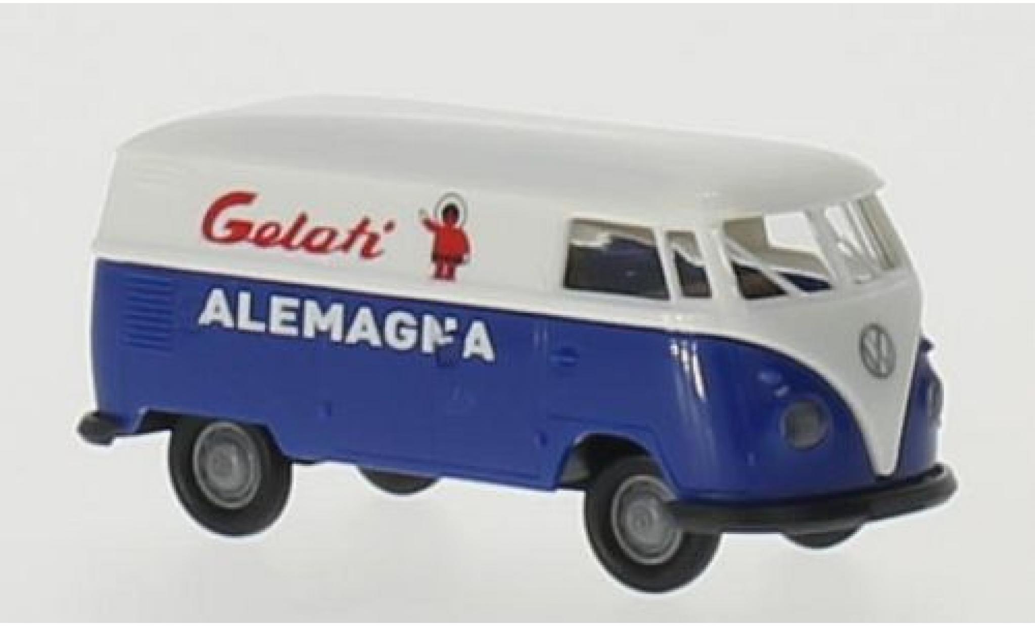 Volkswagen T1 1/87 Brekina b Kasten Gelati Alemagna modelauto