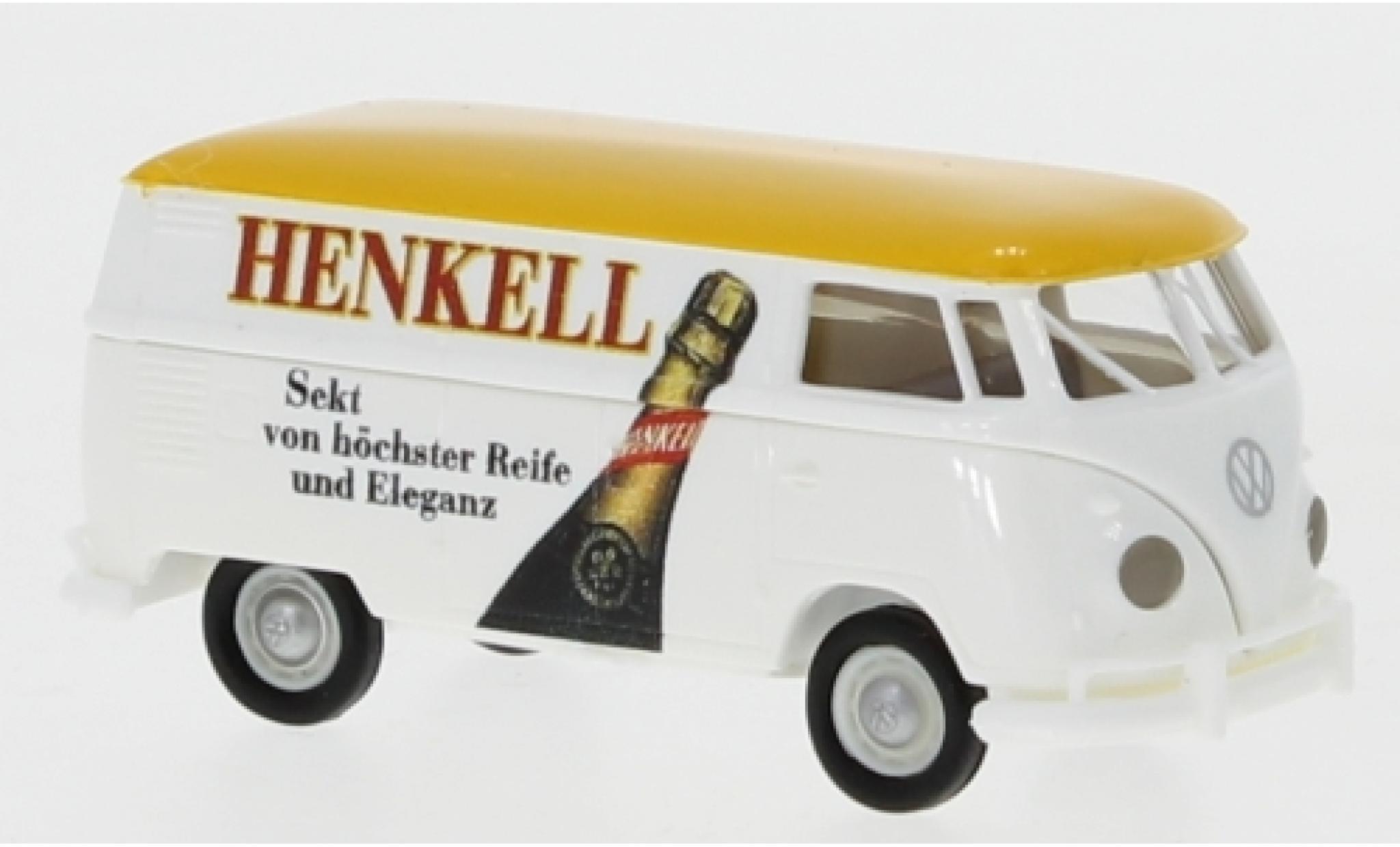 Volkswagen T1 1/87 Brekina b Kasten Henkell 1960 modelauto
