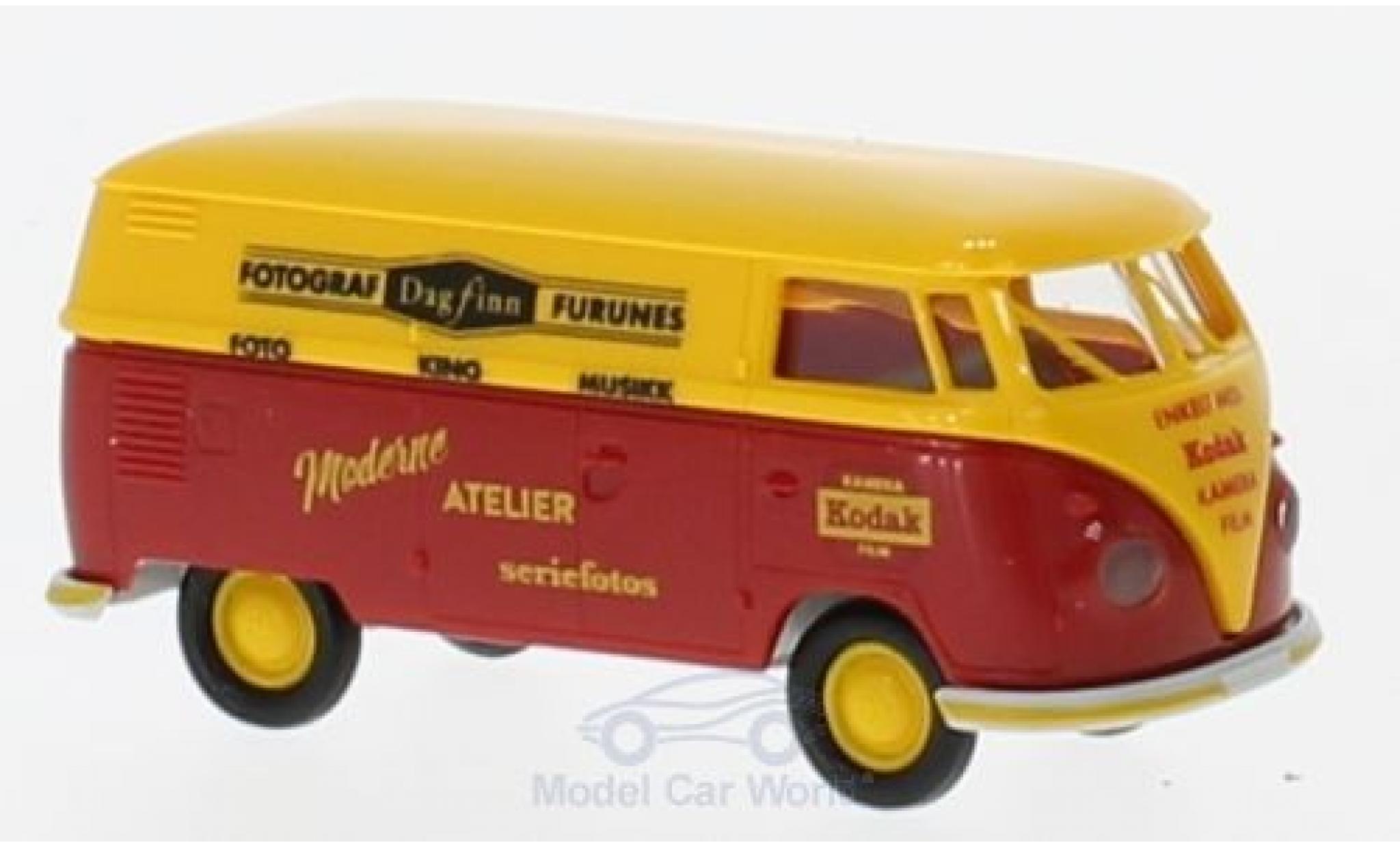 Volkswagen T1 B 1/87 Brekina b Kasten Kodak (NO) modelauto
