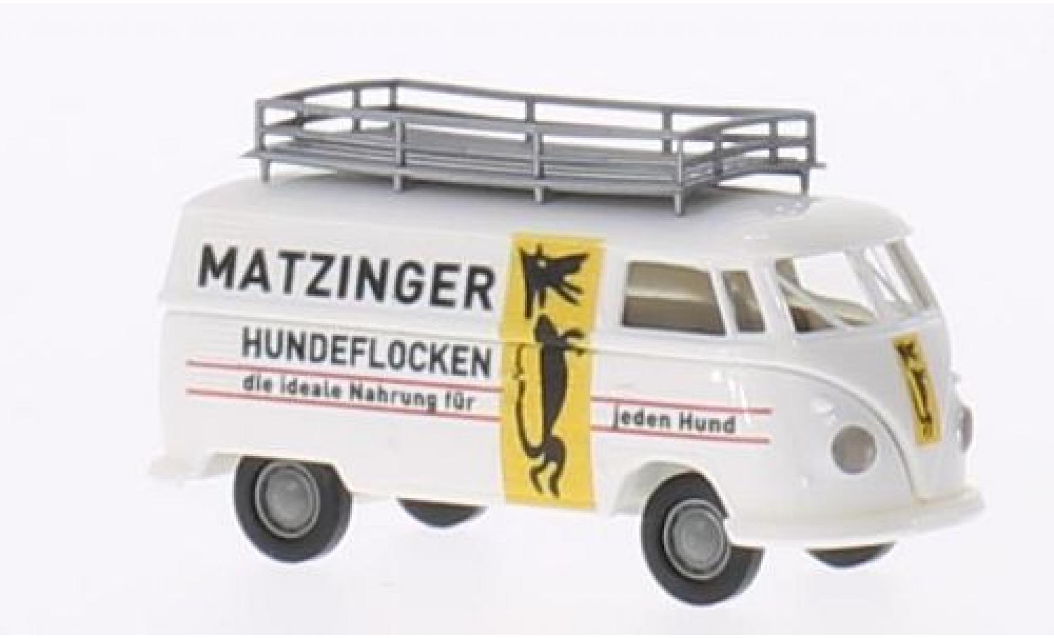 Volkswagen T1 1/87 Brekina b Kasten Matzinger Hundeflocken modelauto