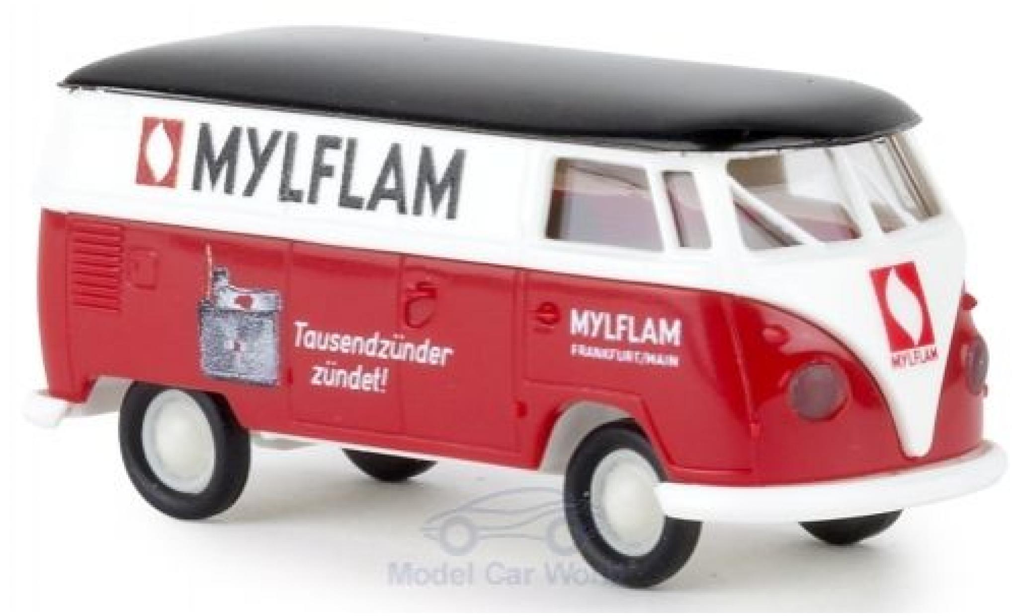 Volkswagen T1 1/87 Brekina b Kasten Mylflam modelauto