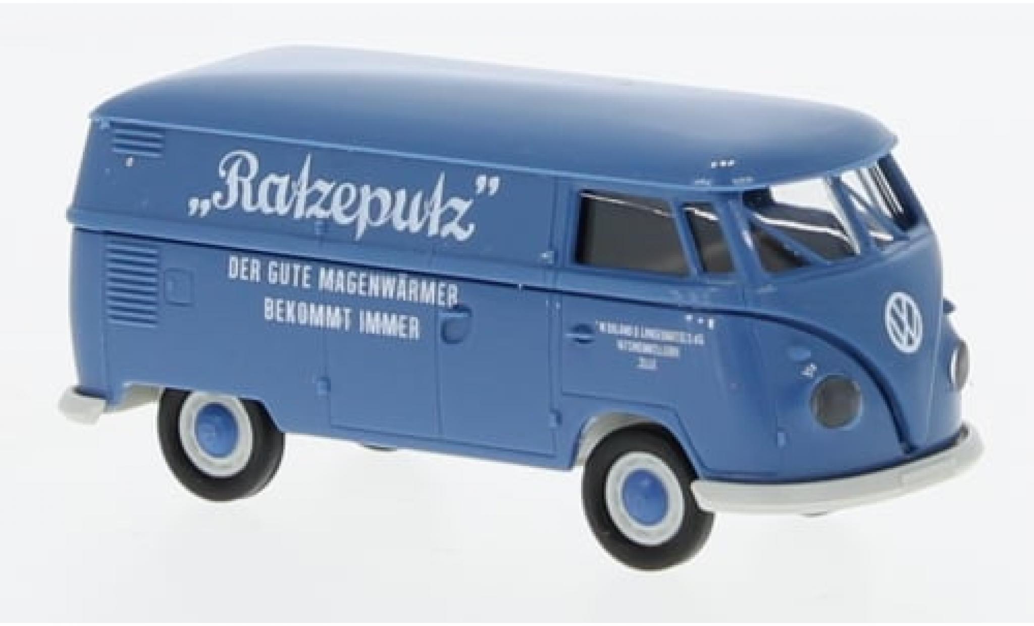 Volkswagen T1 1/87 Brekina b Kasten Ratzeputz 1960 1:87 modelauto