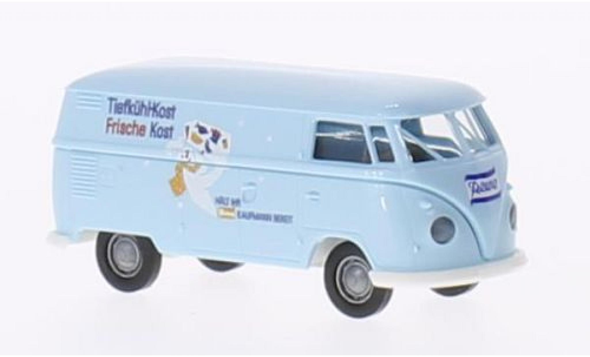 Volkswagen T1 1/87 Brekina b Kasten REWE Tiefk&uuml;hlkost 2.Version modelauto