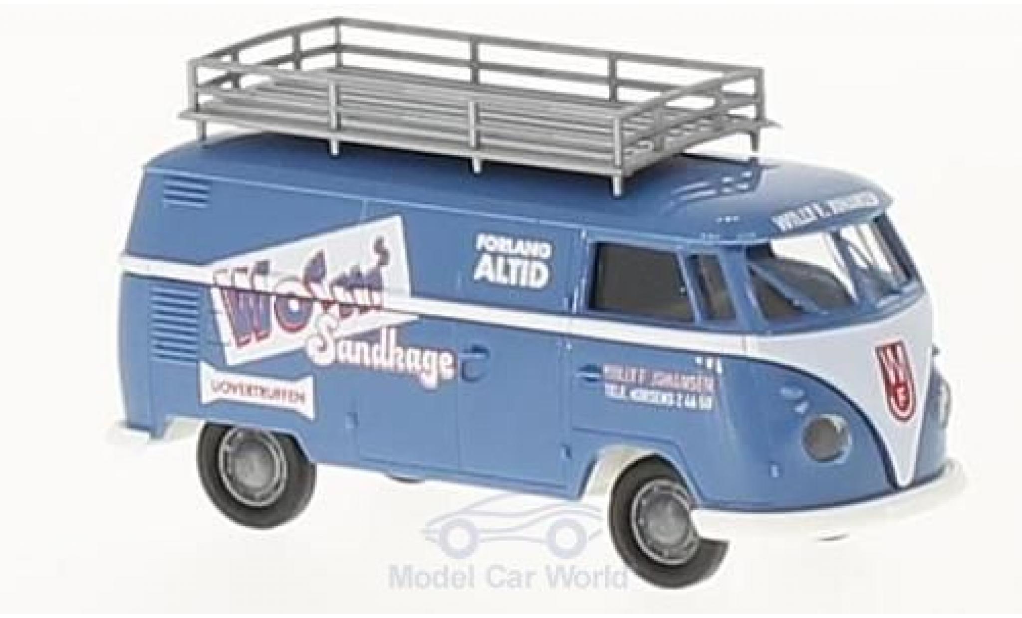Volkswagen T1 1/87 Brekina b Kasten Worms Sandkage modelauto