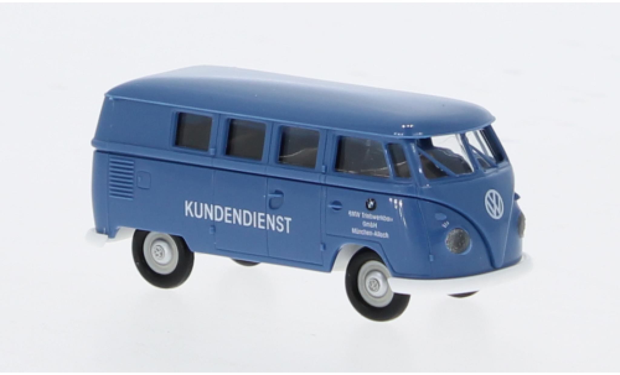 Volkswagen T1 1/87 Brekina b Stationwagen Bmw Triebwerkbau 1960 1:87 modelauto