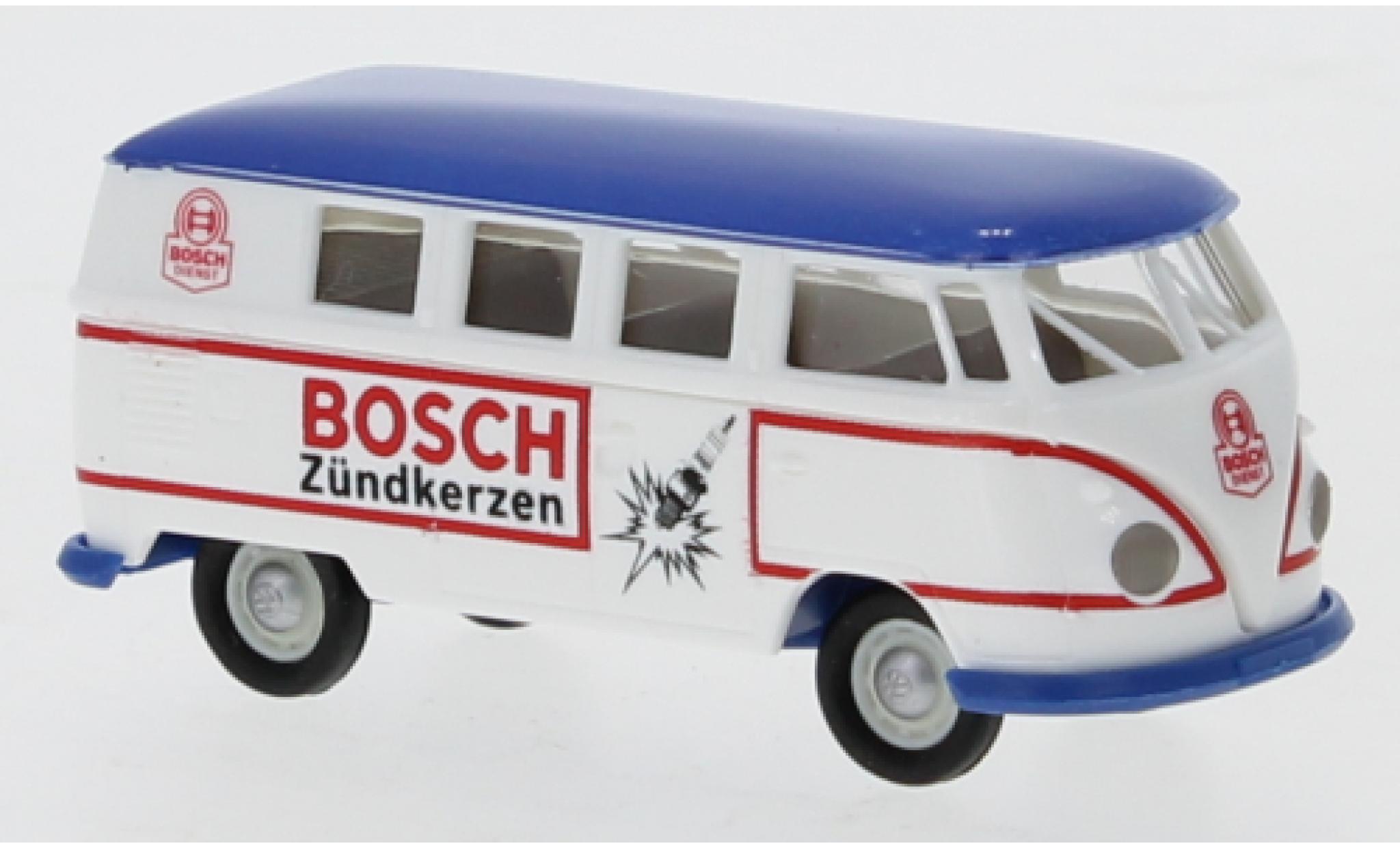 Volkswagen T1 1/87 Brekina b Stationwagen Bosch Z&uuml;ndkerzen 1960 modelauto