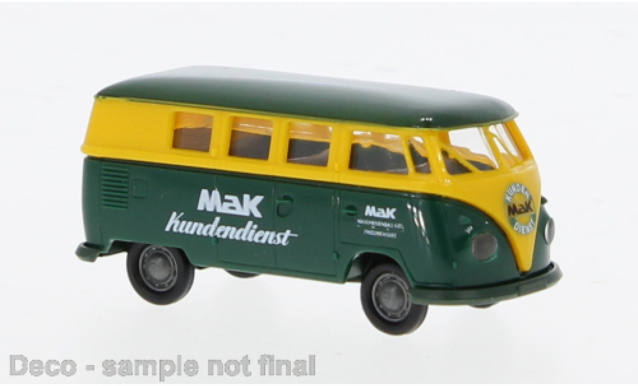 Volkswagen T1 1/87 Brekina b Stationwagen MaK Kundendienst 1960 1:87 modelauto
