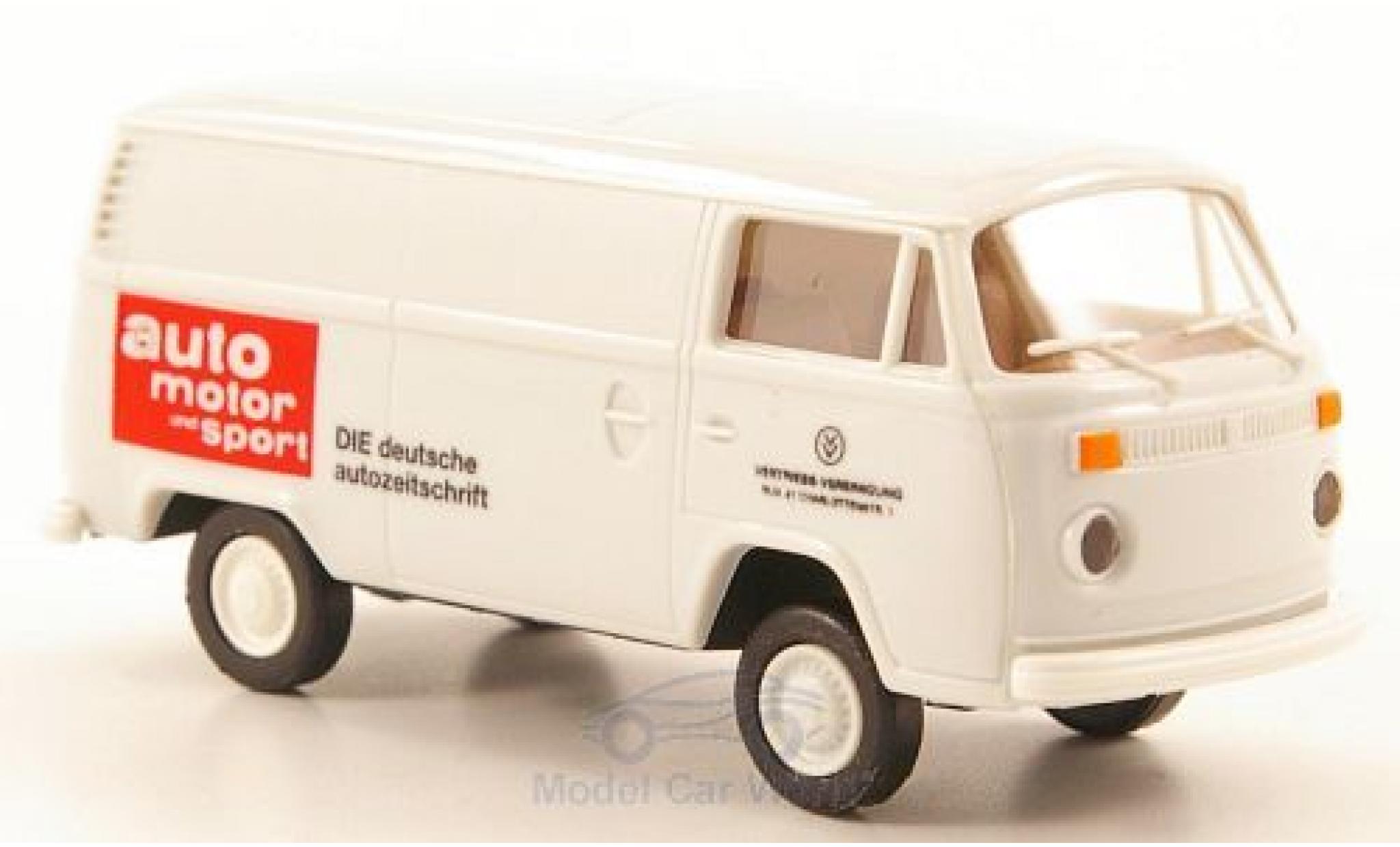 Volkswagen T2 1/87 Brekina Kasten Auto Motor und Sport modelauto