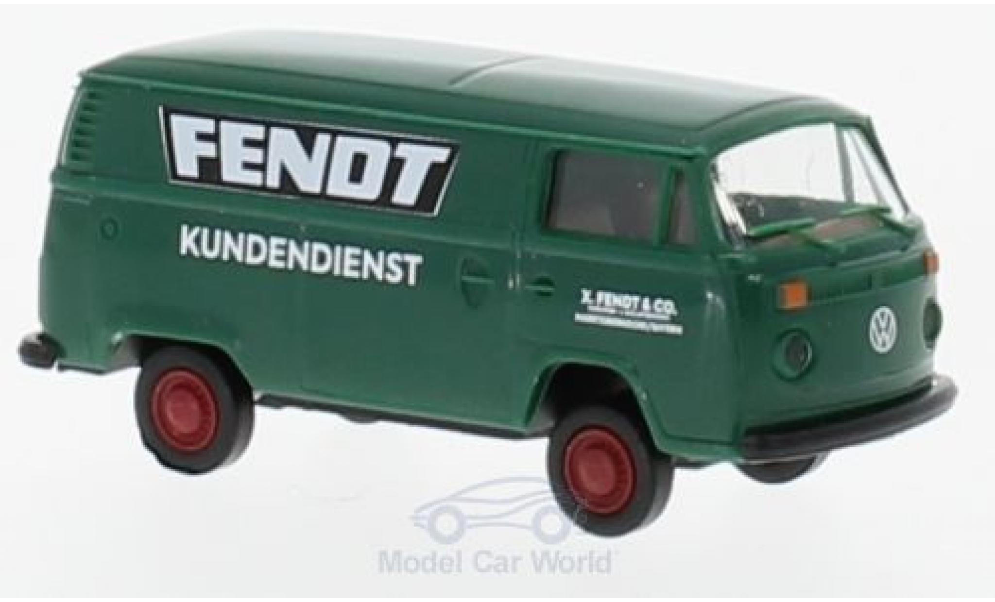 Volkswagen T2 A 1/87 Brekina Kasten Fendt Kundendienst modelauto