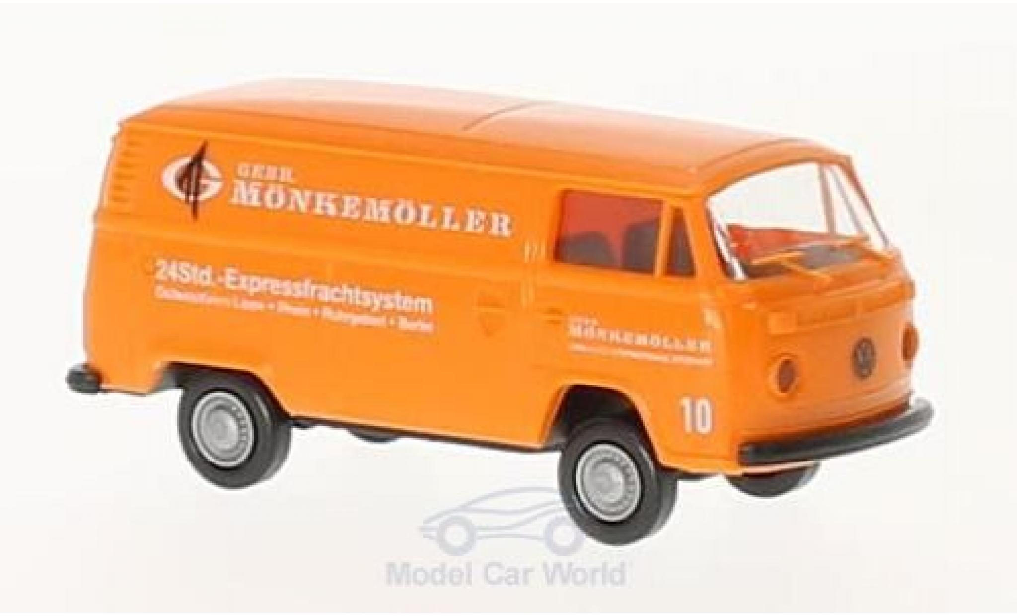 Volkswagen T2 A 1/87 Brekina Kasten M&ouml;nkem&ouml;ller modelauto