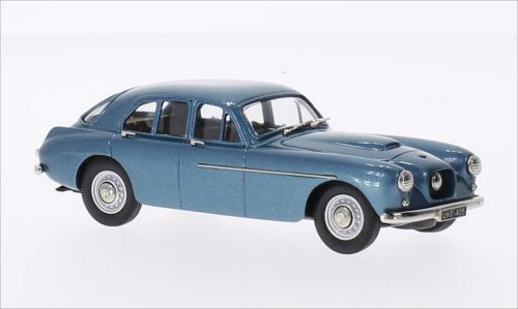 Bristol 405 1/43 Brooklin metallic blauw 1955 modelauto