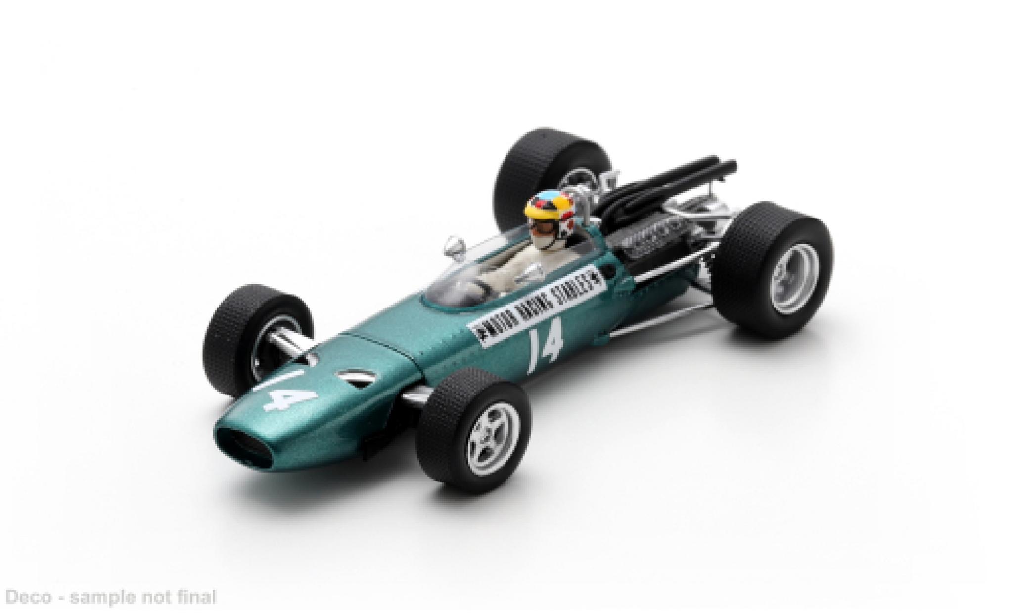 Brm P261 1/43 Spark BRM Formel 1 Gold Cup 1968 #14 T.Lanfranchi 1:43 modelauto
