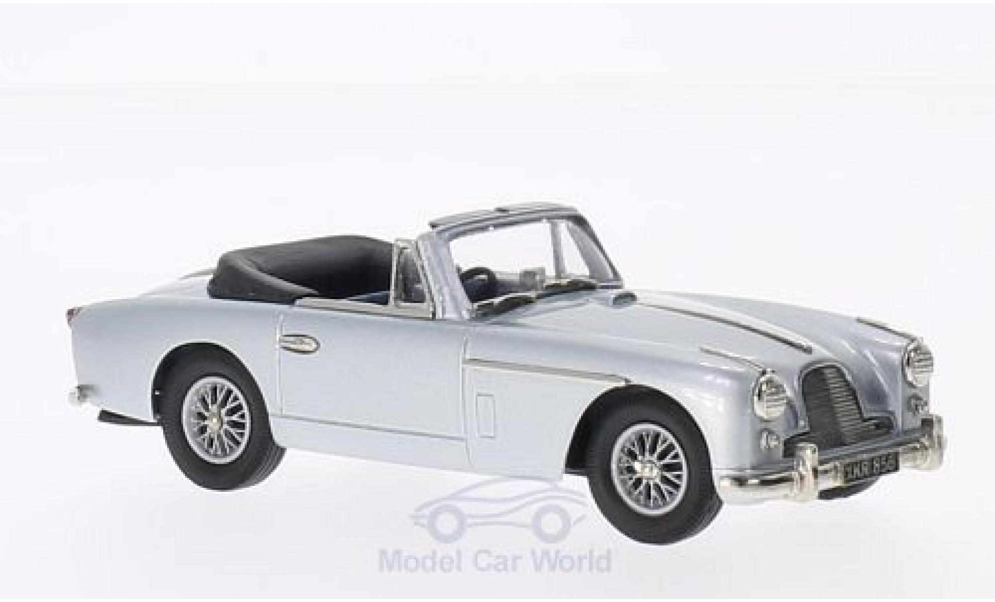 Aston Martin DB2 1/43 Brooklin DB 2-4 Cabriolet grijs 1956 modelauto
