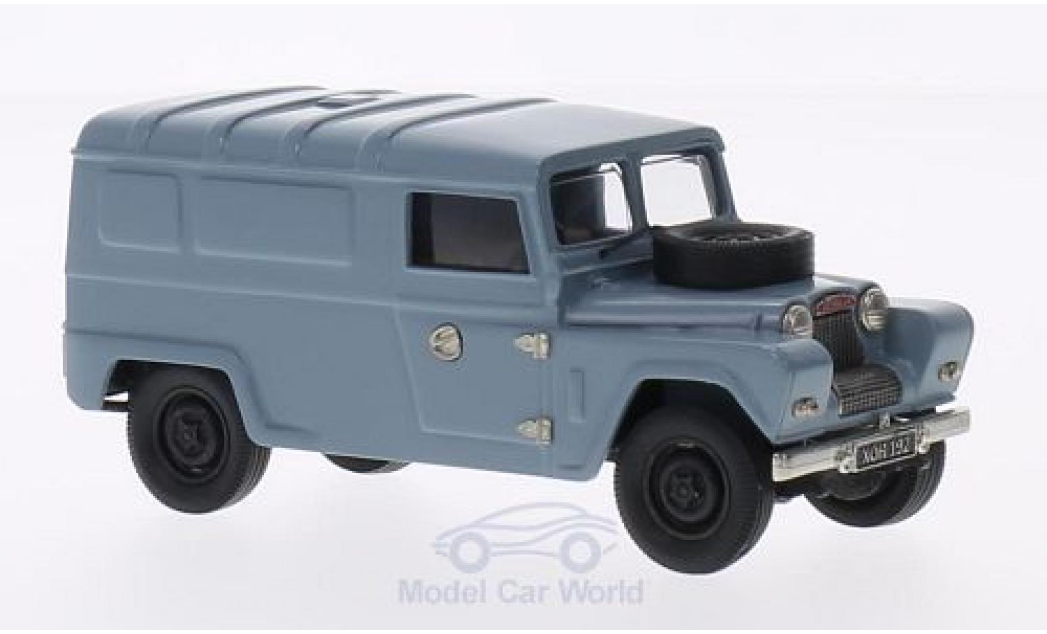 Austin Gipsy 1/43 Brooklin L.W.B. grijs 1960 modelauto