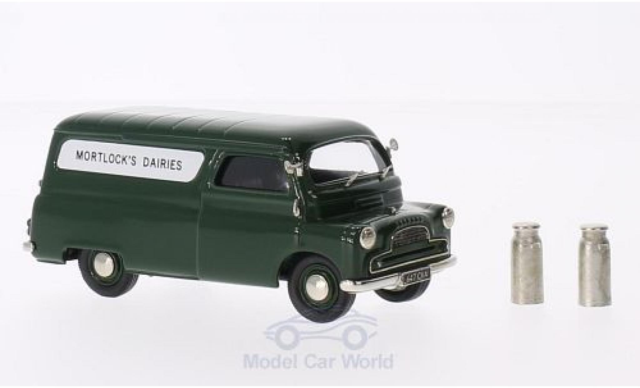 Bedford CA 1/43 Brooklin Van Dairies Livery groen 1965 modelauto