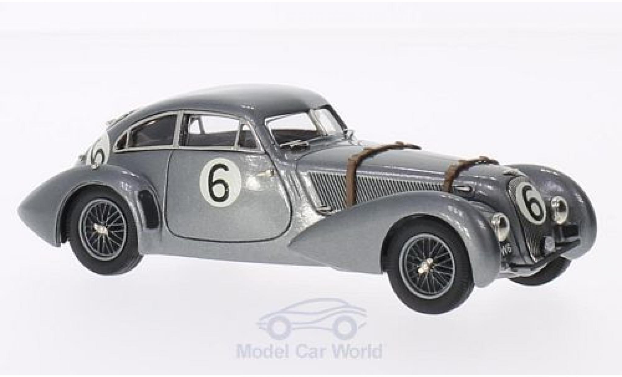 Bentley Embiricos 1/43 Brooklin metallic grijs No.6 24h Le Mans 1949 modelauto