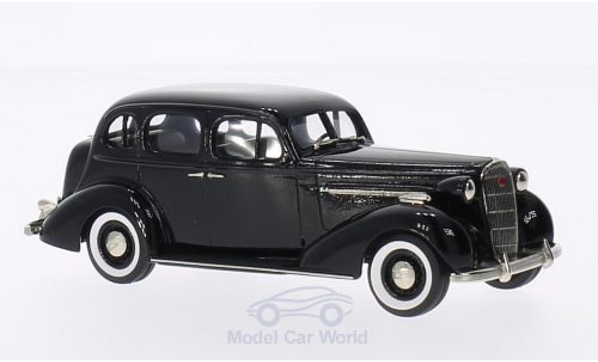 Buick Special 1/43 Brooklin 4-door Trunk Sedan M-41 zwart 1936 modelauto