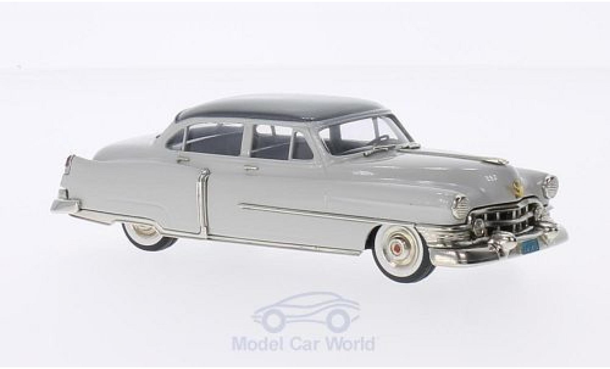 Cadillac Series 62 1/43 Brooklin 4-door Sedan grijs/metallic grijs 1952 modelauto