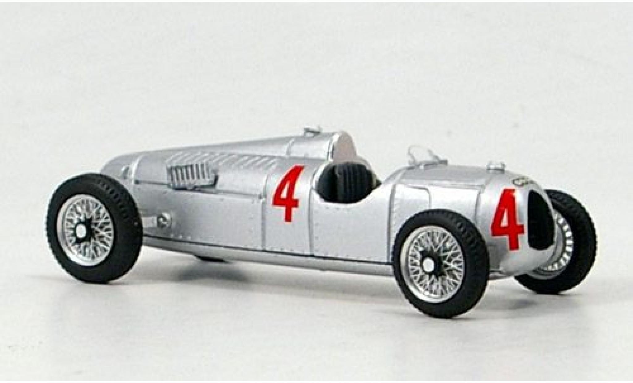 Auto Union Typ C 1/43 Brumm No.4 GP N&uuml;rburgring 1936 modelauto