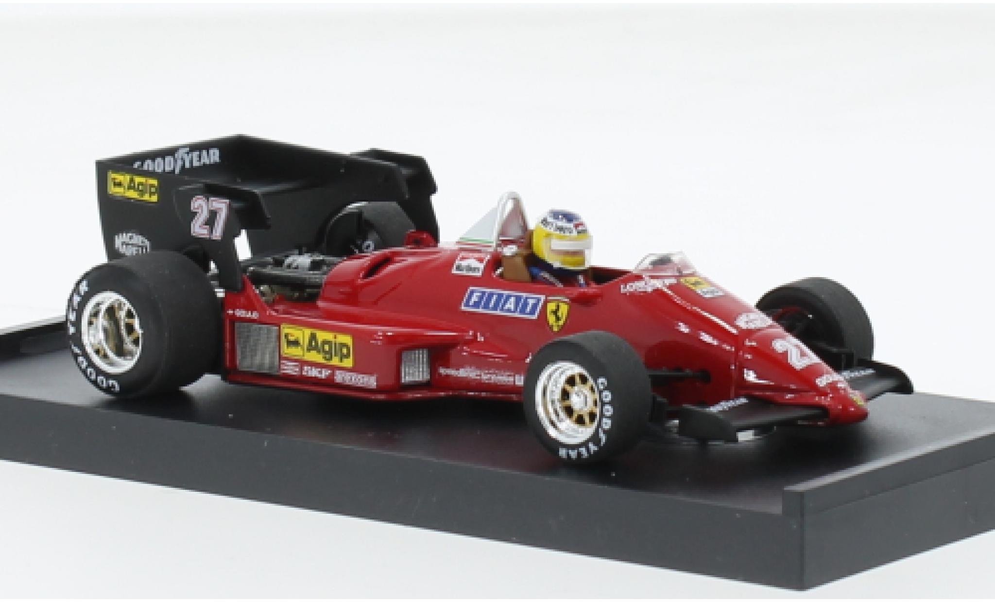Ferrari 126 1/43 Brumm C4 turbo No.27 formule 1 GP Belgique 1984 modelauto
