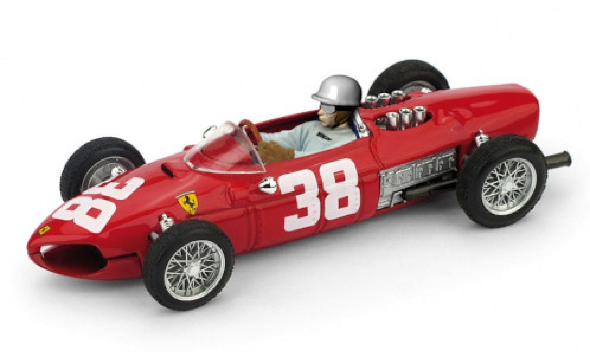 Ferrari 156 1/43 Brumm F1 No.38 formule 1 GP Monaco 1961 modelauto