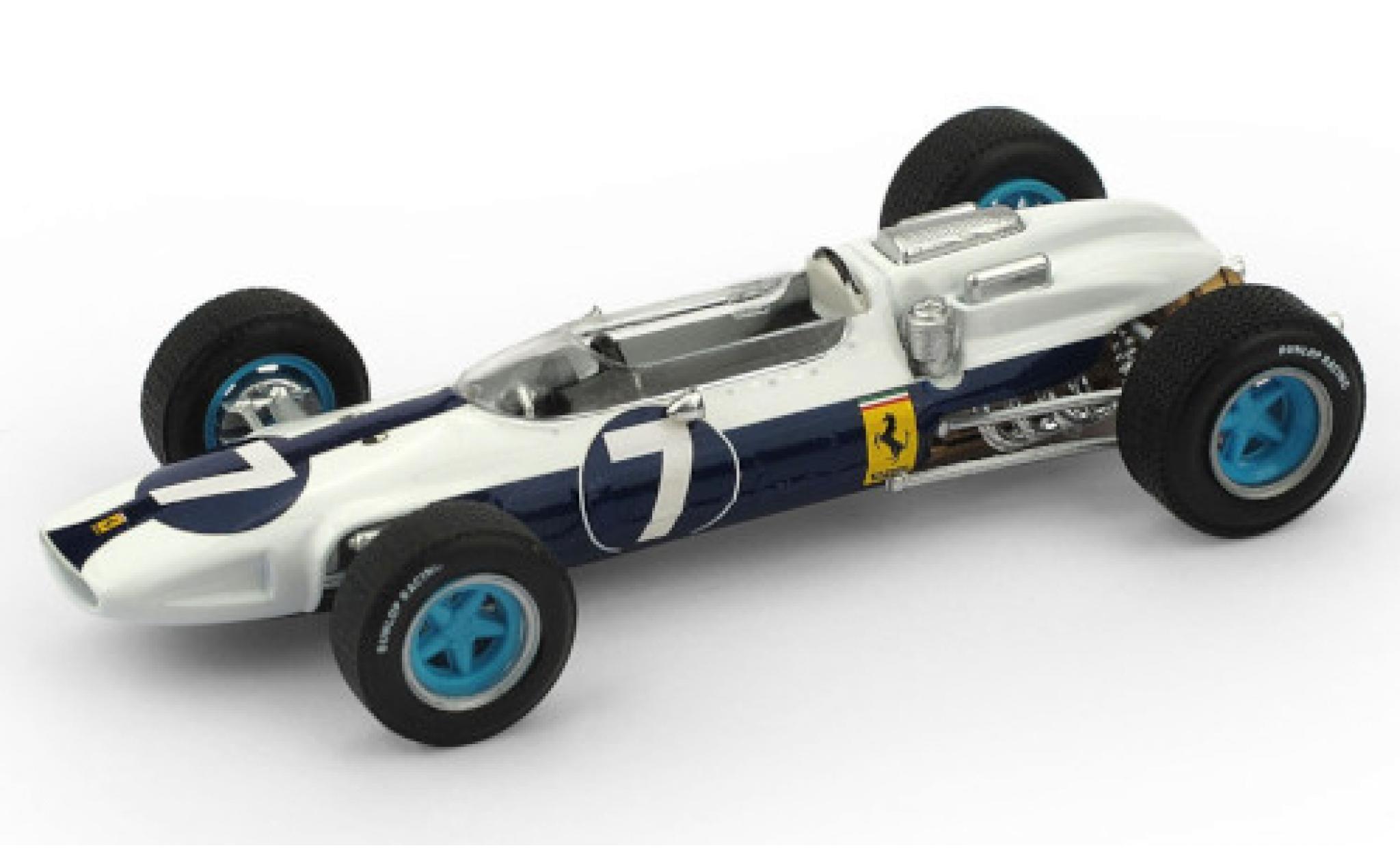 Ferrari 158 1/43 Brumm F1 No.7 formule 1 GP Mexico 1964 modelauto