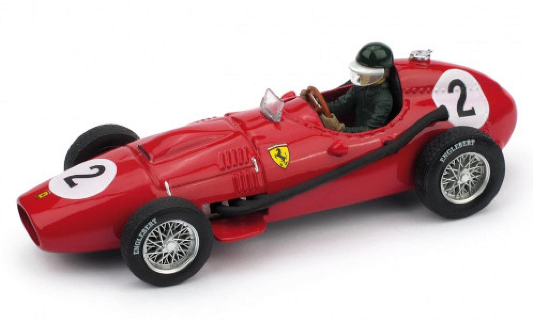 Ferrari 246 1/43 Brumm F1 No.2 formule 1 GP Grande-Bretagne 1958 modelauto