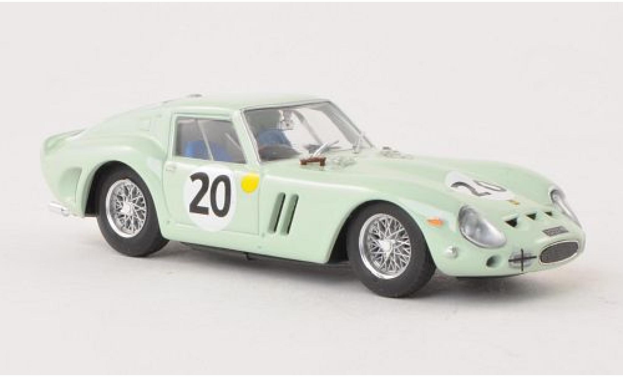 Ferrari 250 1/43 Brumm GTO No.20 U.D.T. Laystall 24h Le Mans 1962 modelauto