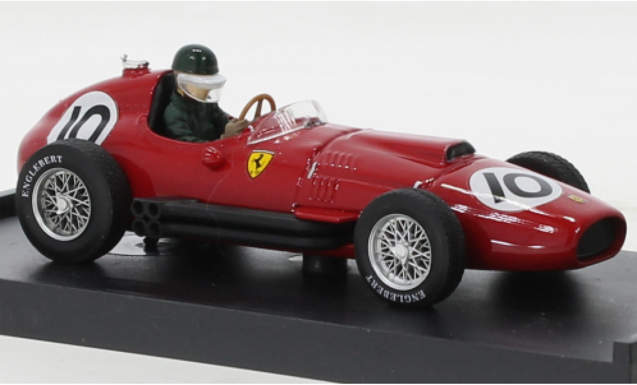 Ferrari 801 1/43 Brumm rood No.10 Formel 1 GP Gro&szlig;britannien 1957 modelauto