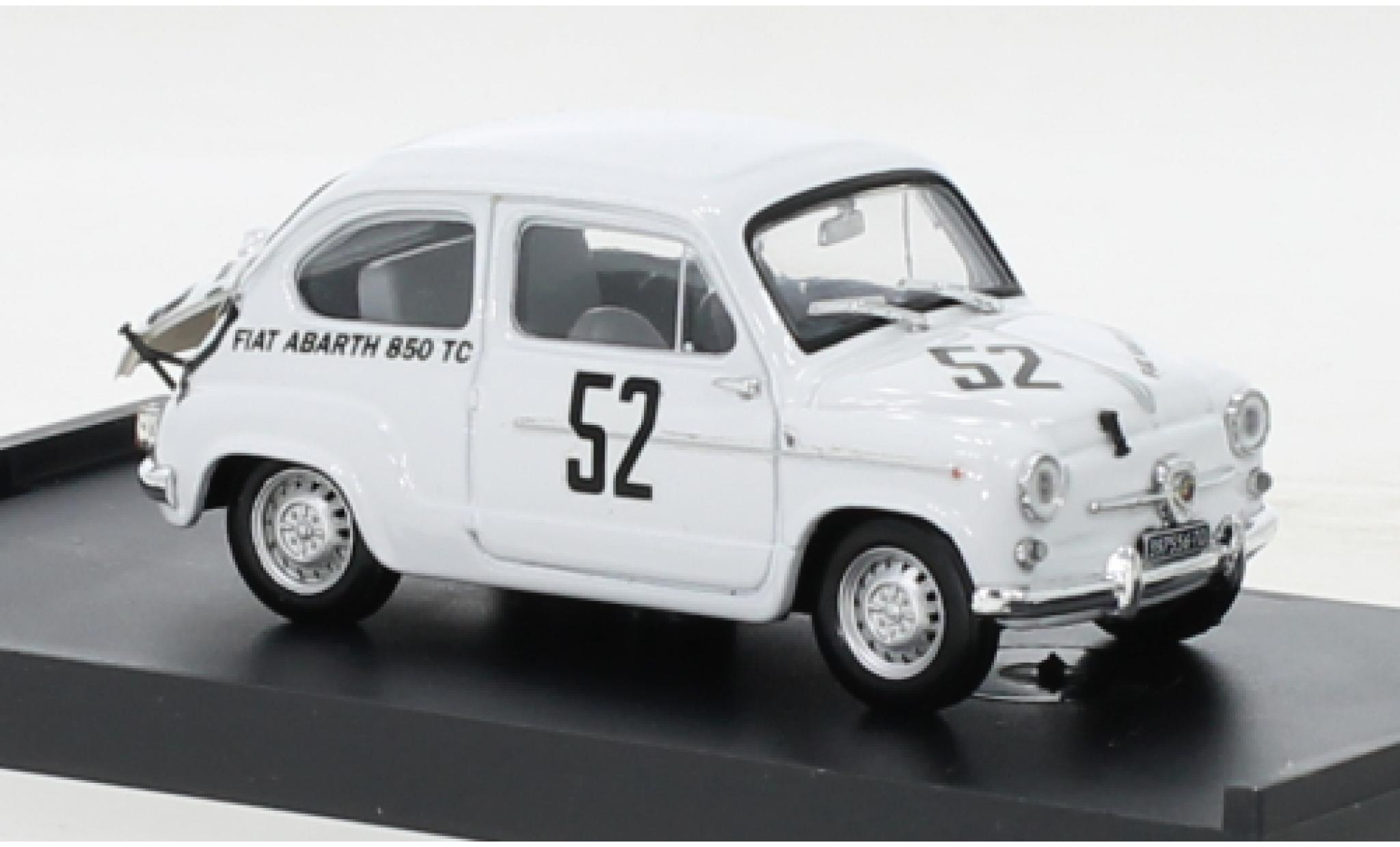 Abarth 850 1/43 Brumm Fiat TC No.52 500km Nuerburgring 1962 modelauto
