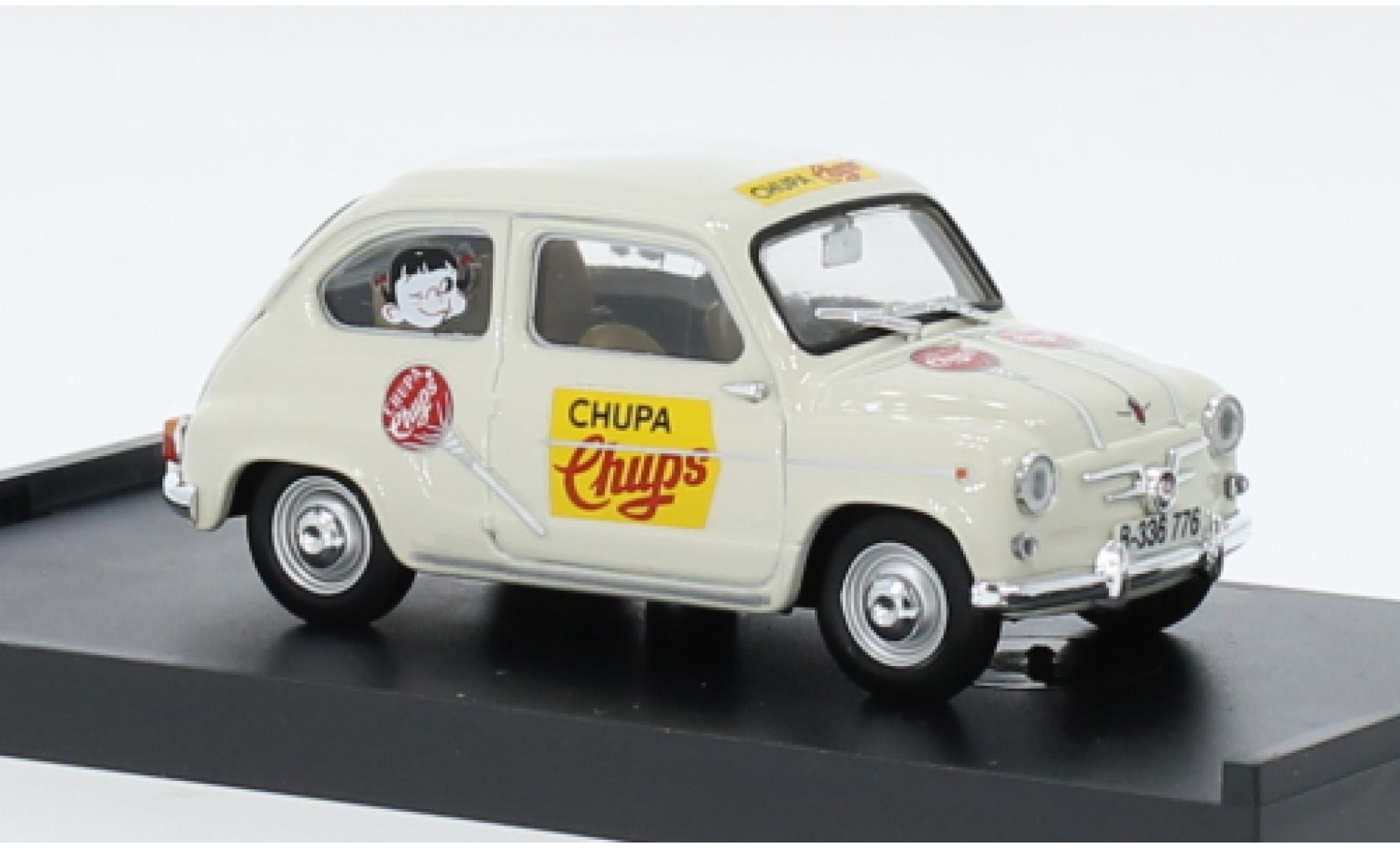 Seat 600 1/43 Brumm D Chupa Chups 1960 modelauto