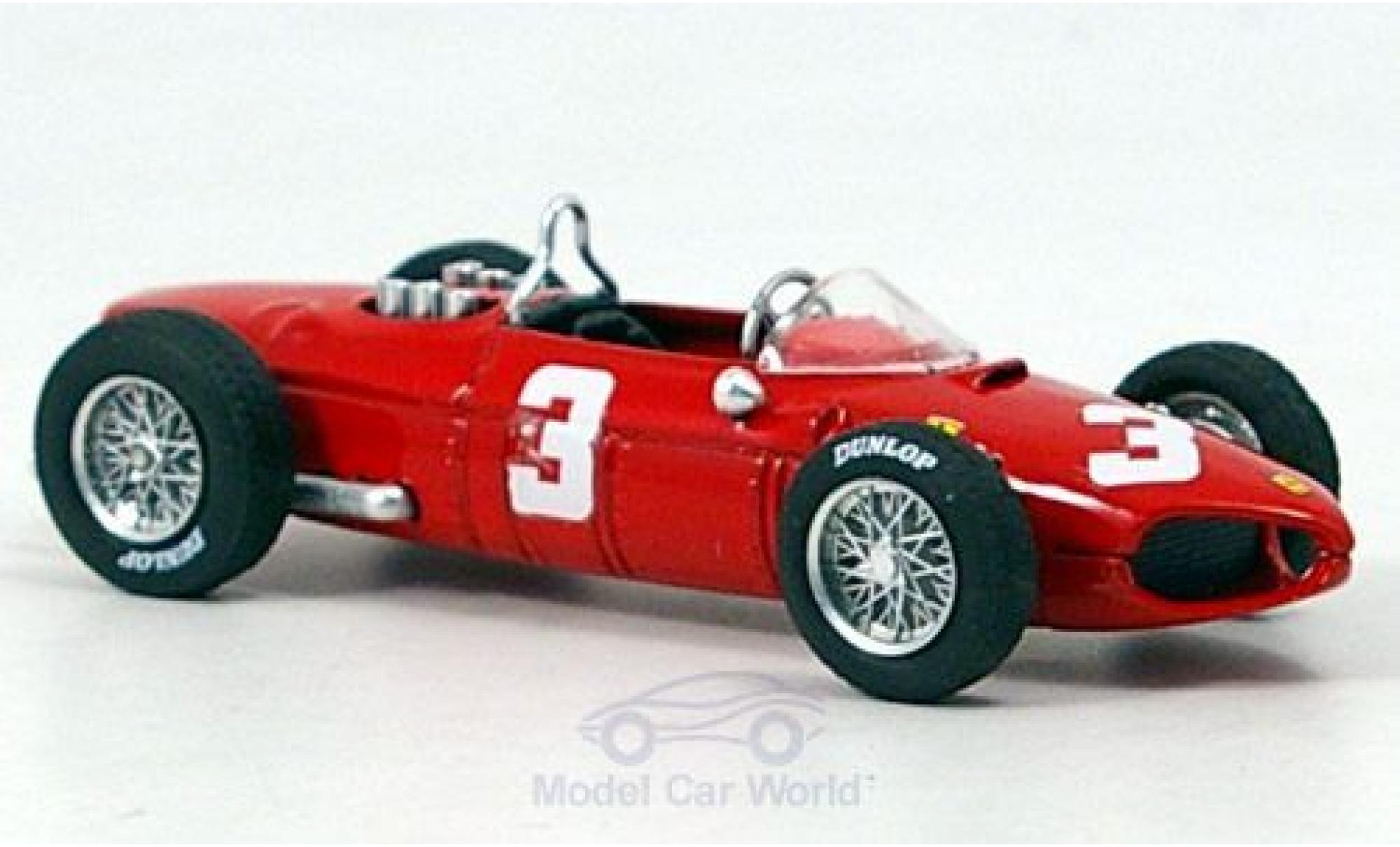 Ferrari 156 1/43 Brumm No.3 G.P.Olanda 1961 W.von Trips ohne Vitrine modelauto