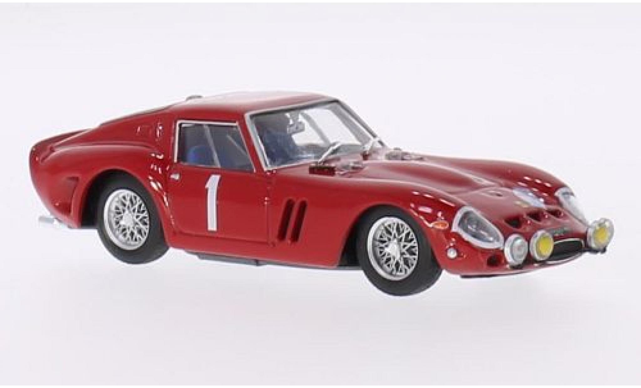 Ferrari 250 1/43 Brumm GTO No.1 Rallye Neige et Glace 1964 ch&acirc;ssis 5111GT J.Guichet/J.Clement modelauto