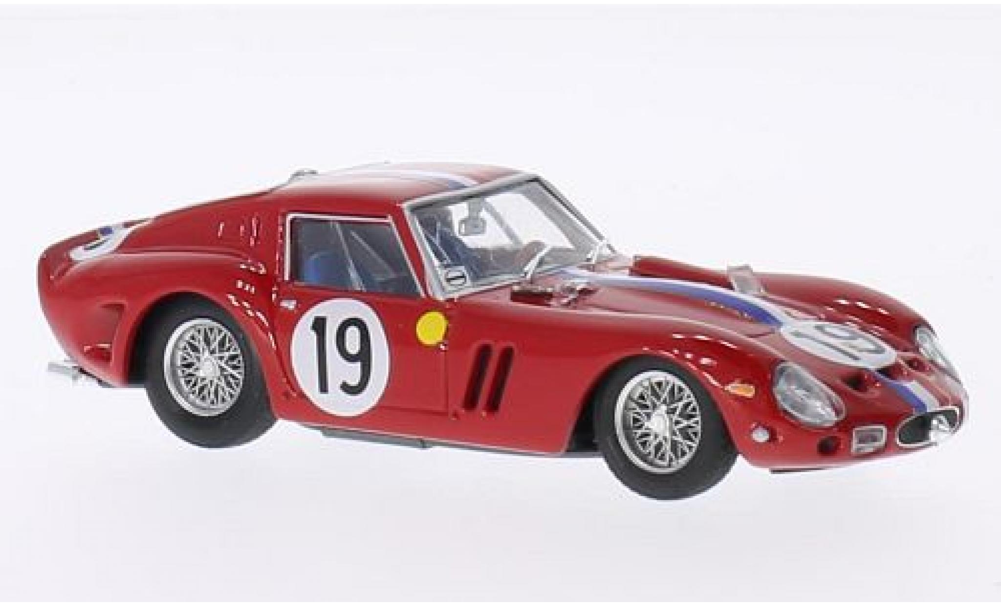 Ferrari 250 1/43 Brumm GTO No.19 24h Le Mans 1962 ch&acirc;ssis 3705GT J.Guichet/P.Noblet modelauto