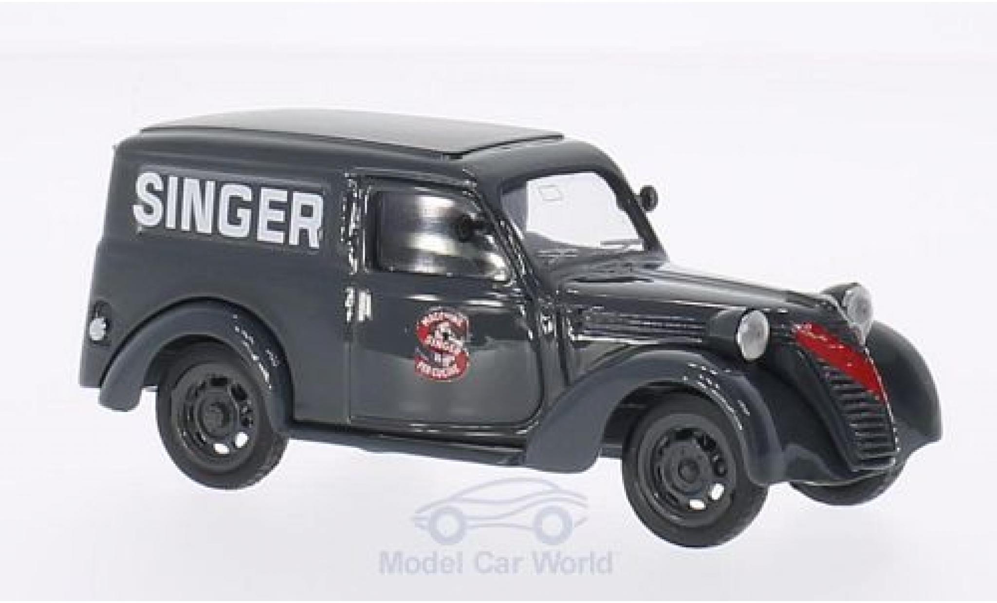 Fiat 1100 1950 1/43 Brumm Furgone Singer 1950 modelauto