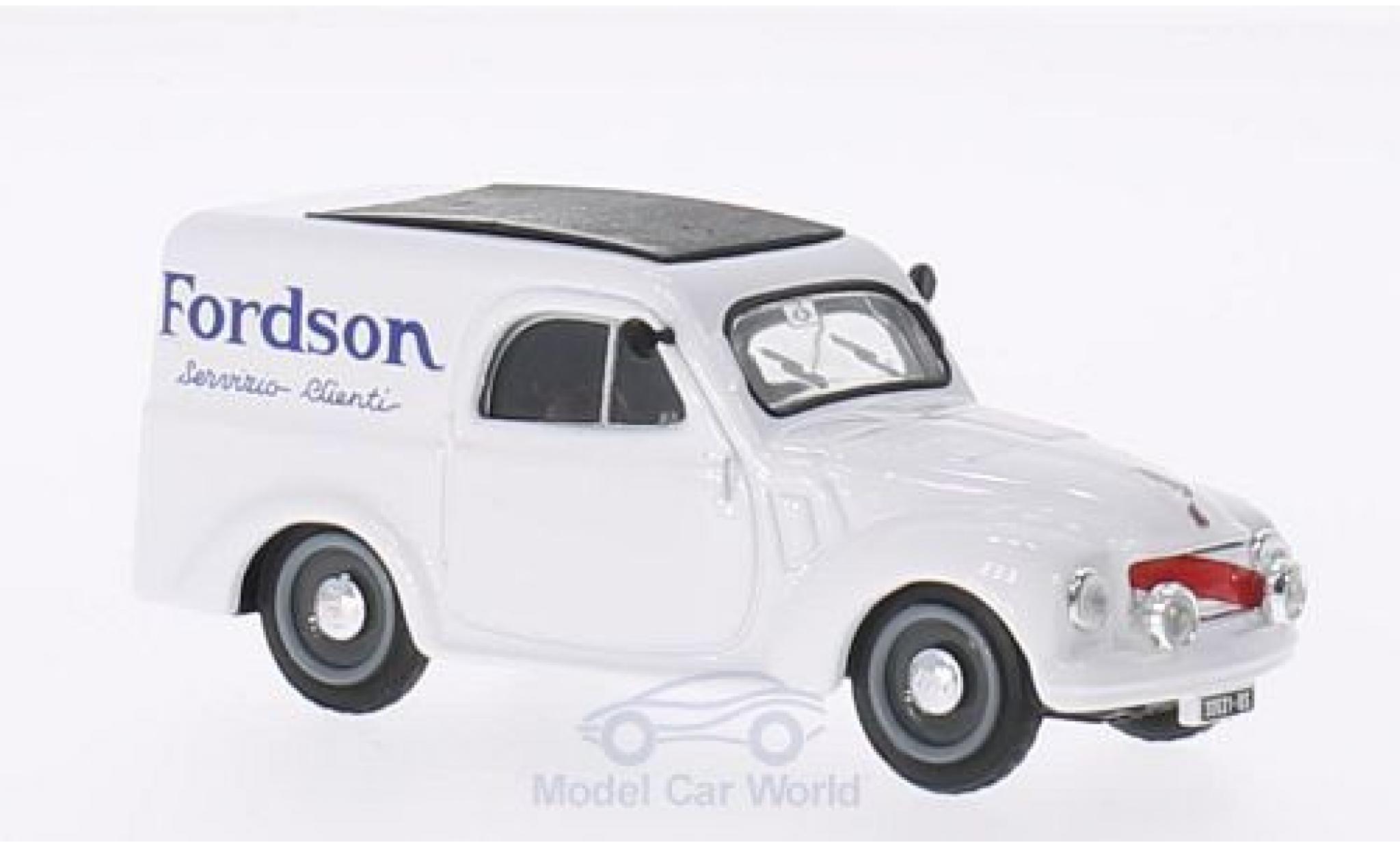 Fiat 500 L 1/43 Brumm C Furgone 1950 Fordson Servizio Clienti modelauto