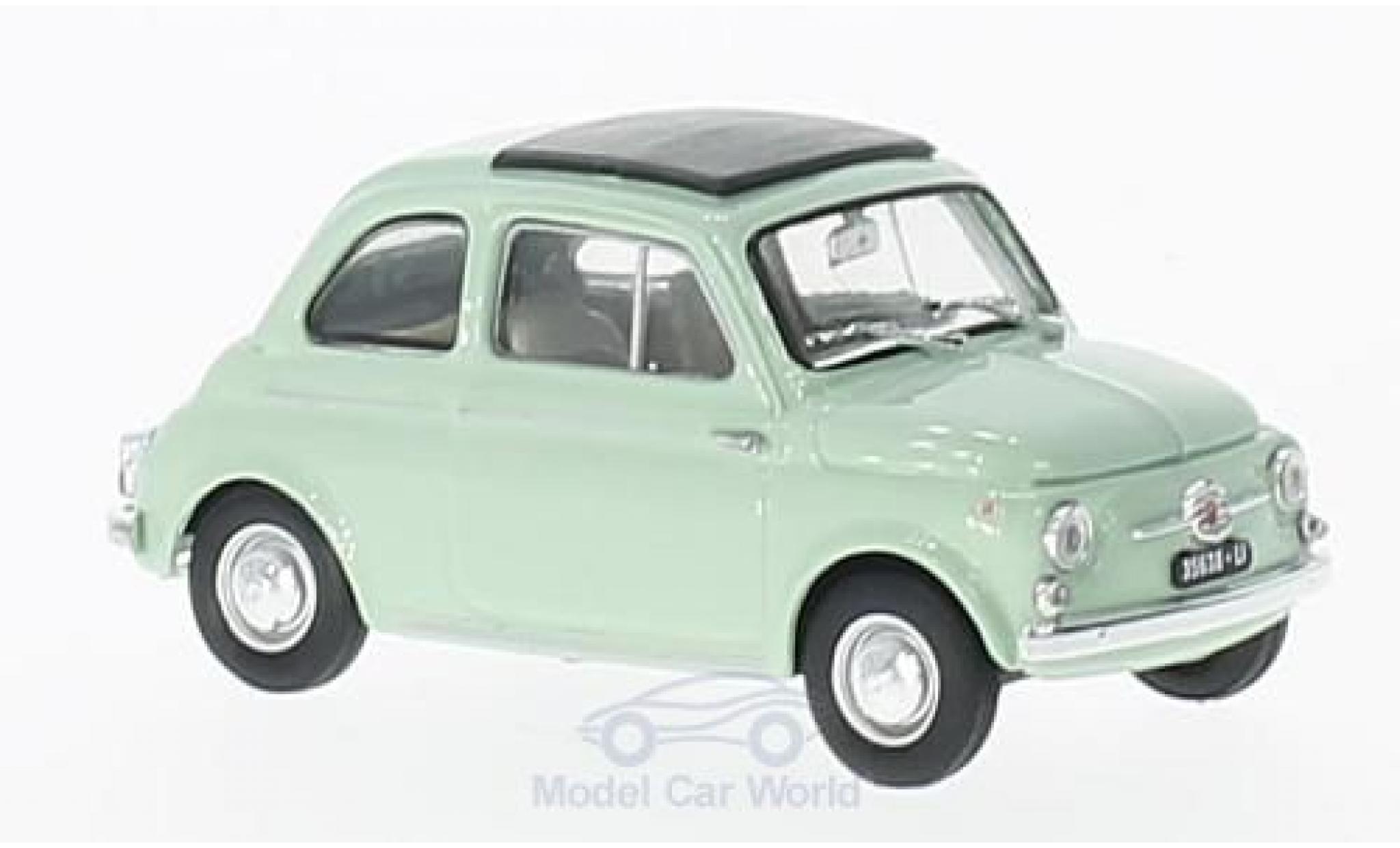 Fiat 500 1/43 Brumm D groen 1960 modelauto
