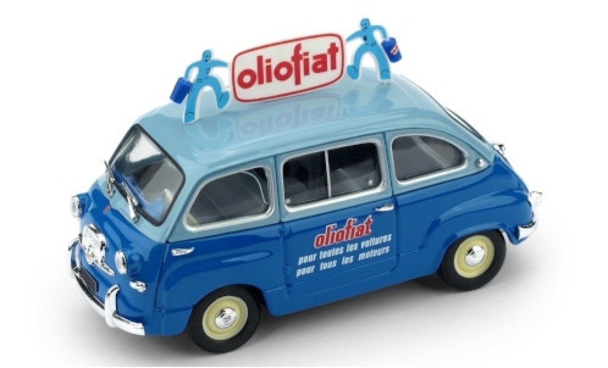 Fiat 600 1/43 Brumm Multipla Olio 1956 modelauto