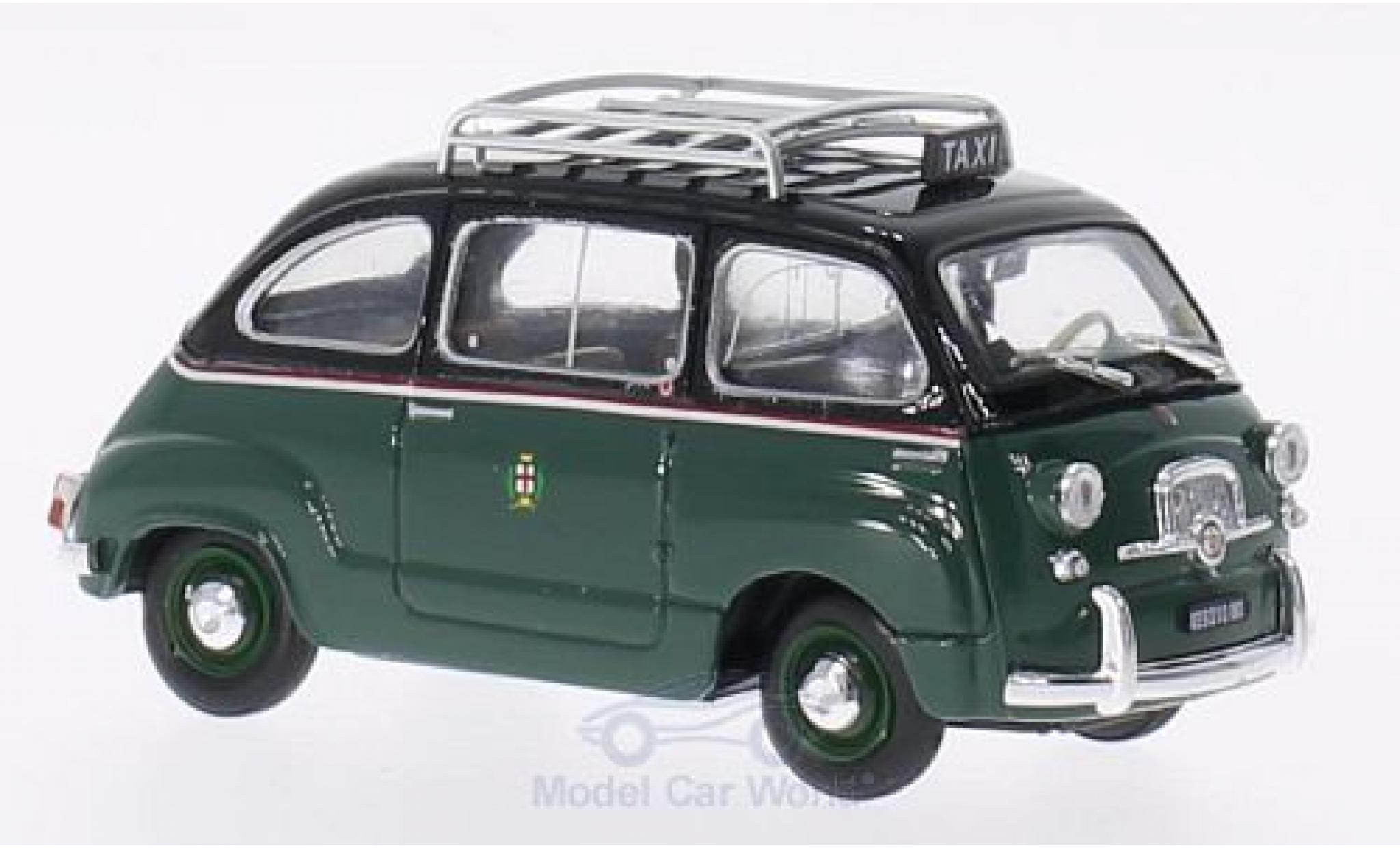 Fiat 600 1/43 Brumm D Multipla 1960 Taxi di Milano modelauto