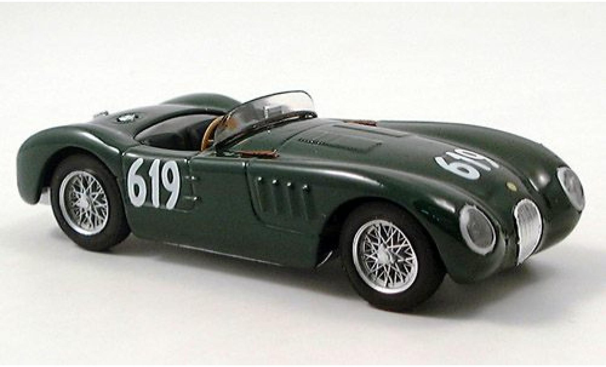 Jaguar C-Type 1/43 Brumm RHD No.619 Mille Miglia 1952 Moss Collection S.Moss modelauto