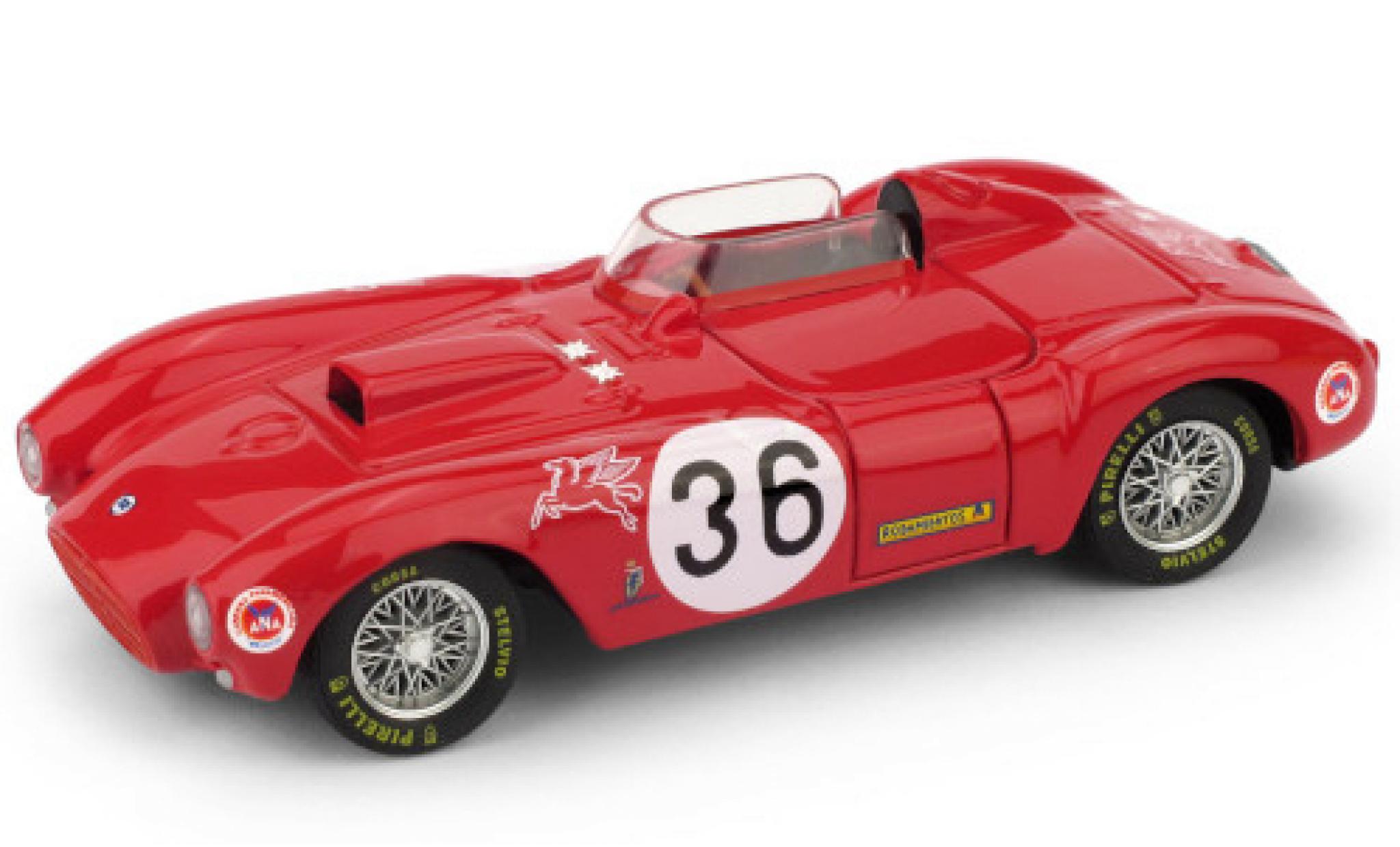 Lancia D24 1/43 Brumm RHD No.36 Carrera Panamericana 1953 J.M.Fangio modelauto