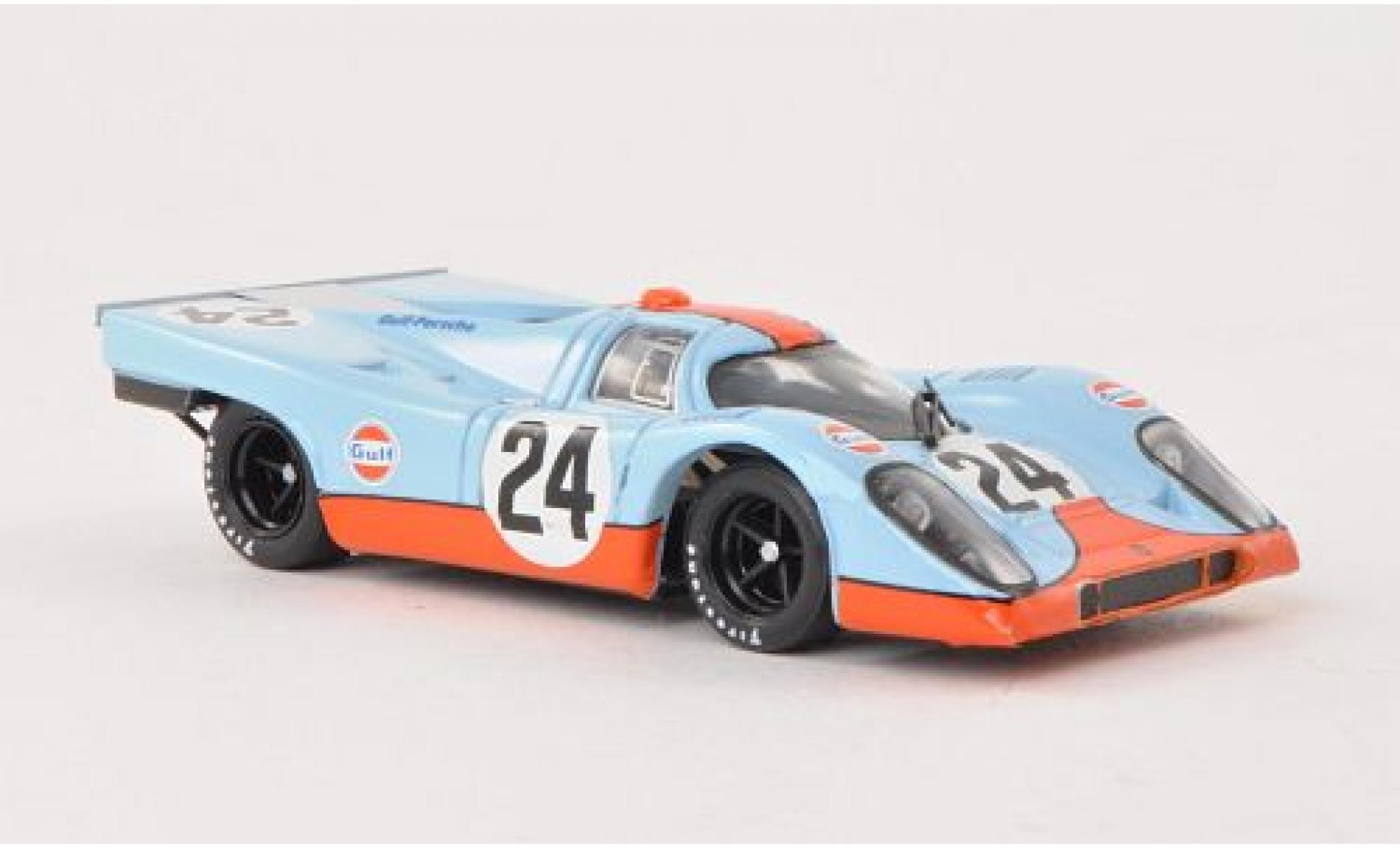 Porsche 917 1/43 Brumm K No.24 JWA-Gulf 1000km Spa 1970 modelauto
