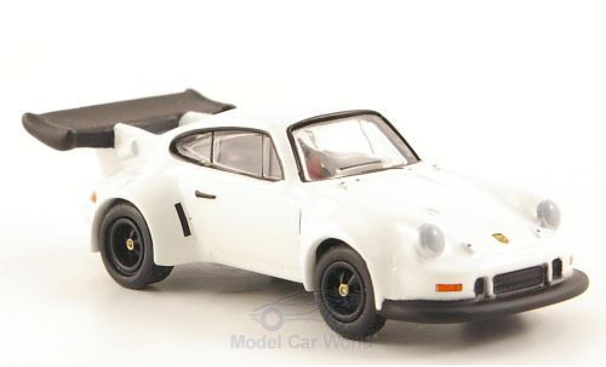 Porsche 911 Turbo 1/87 Bub RSR Turbo wit modelauto