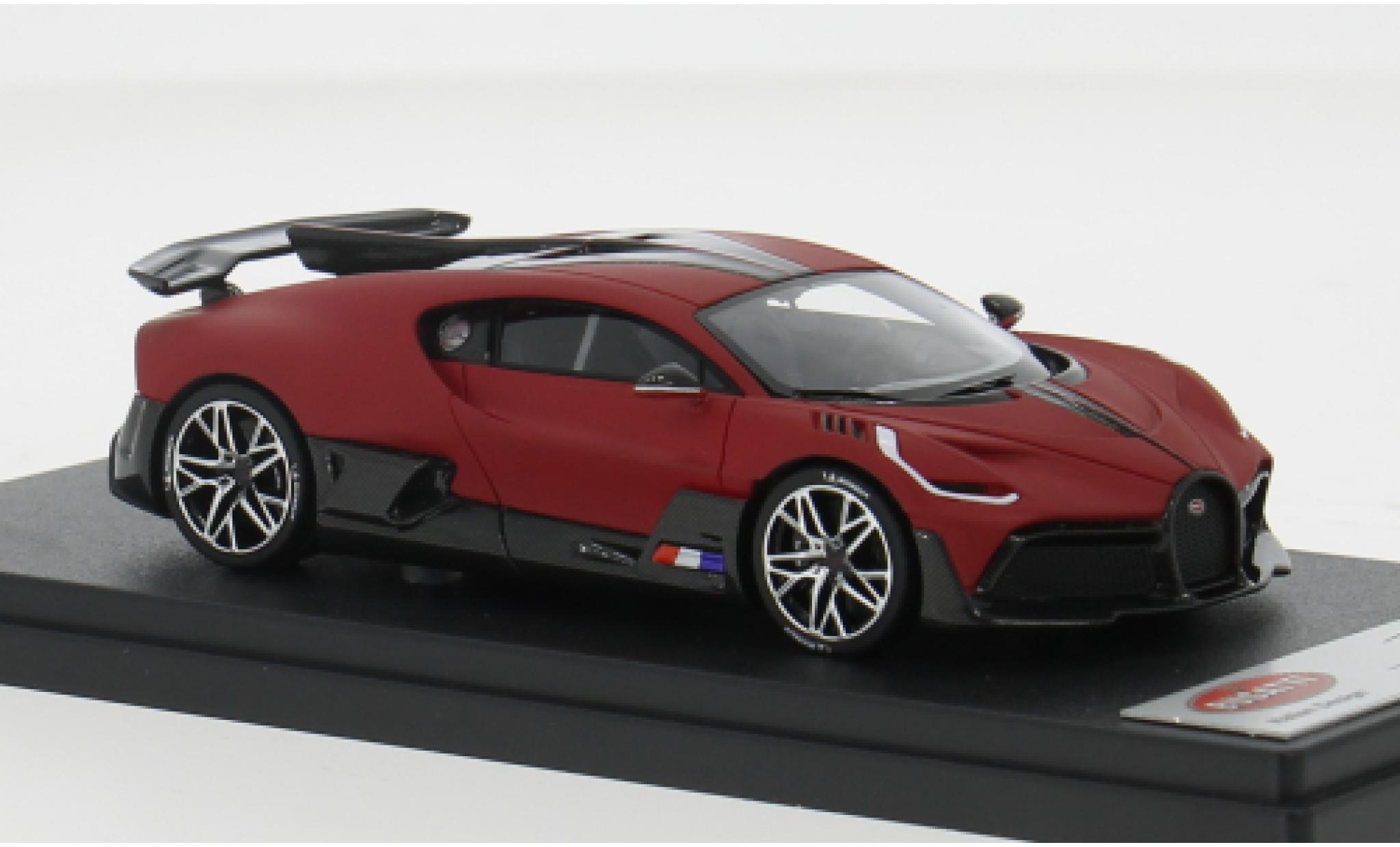 Bugatti Divo 1/43 Look Smart rood 1:43 modelauto